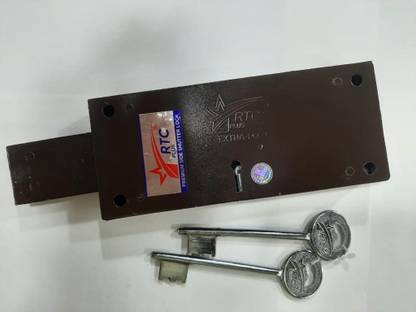 RTC प्लस XTRA POWER SIDE SHUTTER LOCK WITH 2KEYS & KEYHOLE कॉम्बिनेशन लॉक