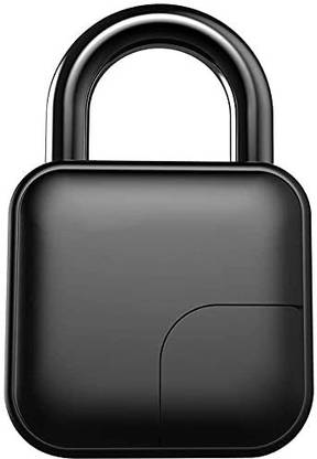 Meguard Smart Fingerprint Padlock, Home Security Mini Unlock Remote App Control lock Smart Door Lock