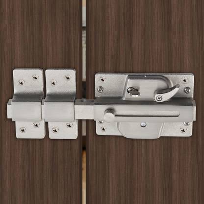 Kunal Gold Brass, Iron Metallic, Matte Deadbolts