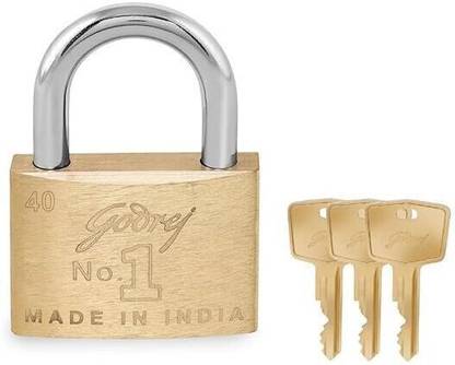 Godrej Locks Brass Polished Deadbolts