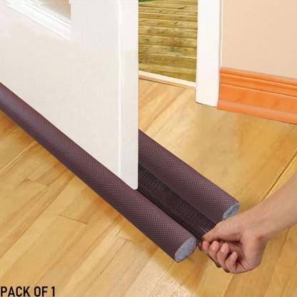 Pintor Door Bottom Sealing Strip Sound-Proof Reduce Noise Energy Saving Weather Stripping (39 Inch)(1 Pcs) Door Mounted Door Stopper