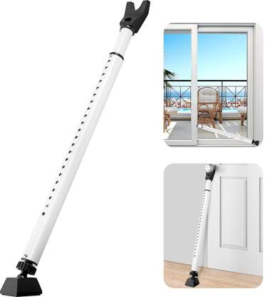 HASTHIP Home Safety Door Security Bar Heavy Duty Metal Door Jammer Home Safety Door Security Bar Heavy Duty Metal Door Jammer Door Mounted Door Stopper