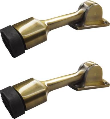 flytech DOOR STOPPER SUPER BULLET ANTIQ 5 INCH 2 P FOR DOORS Super Strong Door Stopper In Antiq Finish Pack Of 2 Piece Door Mounted Door Stopper