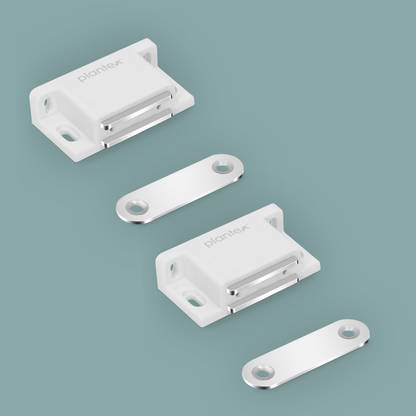 Plantex Door Magnet/Door Stopper/Door Catcher Magnet/Drawer Magnet for Cabinet/ Magnetic Catcher for Door/Door Hardware/Pack of 2 Door Mounted Door Stopper