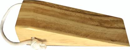 Mihad Wood Door Stopper, Non-Slip Solid Door Stops, Door Wedge, Fit for Door Bottom Wedge Door Stopper