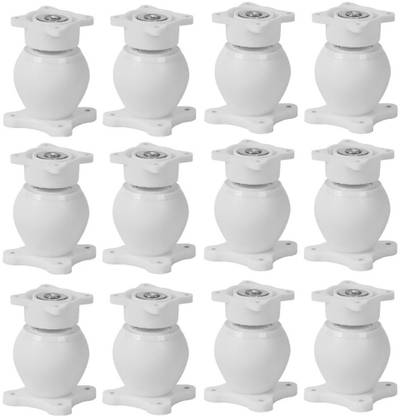 Vmd M5 WHITE DOOR MAGNET / Catcher / Stopper / Holder / For Main Door , sub door , office , home (Pack of 12) Door Mounted Door Stopper