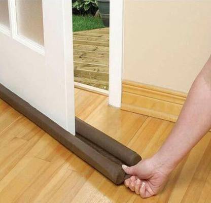 WHAAKART PVC Door Guard Gap Filler for Door Bottom Seal Strip Sound Proof | Light/Dust/rain/Cocroch/Rat/Cool-Hot Air Stopper Floor Mounted Door Stopper