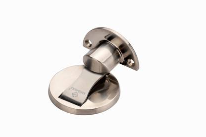 MADHULI New Door Stop Magnetic Door Stopper Solid Metal Stainless Steel Holder Catch Floor Mounted Door Stop Holder , Morden Design Heavy Duty Steel Door Stop for Home & Office Floor Mounted Door Stopper