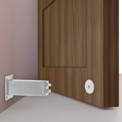 Plantex 3 inch Square Door Magnet/Door Stopper/Catcher for Home/Office/Hotel (APS-1118) magnetic door stopper for home Wall Mounted Door Stopper