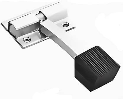 DOORCAM Stainless Steel Door Stopper for Home and office (PACK OF 4 ) / SS FINISH Heavy duty Door Mounted Door Stopper