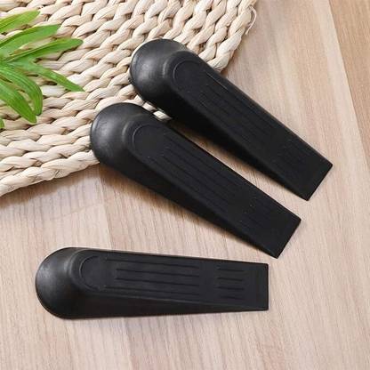 Retro Store 2pcs Plastic Wedge Shaped Plastic Door Stops 2pcs Plastic Wedge Shaped Plastic Door Stops Wedge Door Stopper
