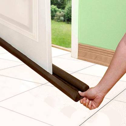 Padchaaya Door Bottom Guard/Seal, Bottom Sealing Strip Twin Draft Stopper Gap Filler dust Stopper, Bottom Sealing, SoundProof Reduce Noise Insects Protector Door Stopper Door Mounted Door Stopper