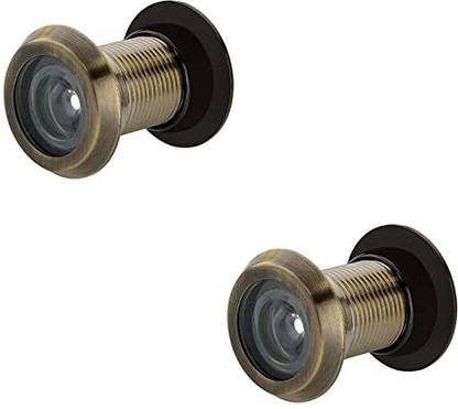 PRECISTO Brass Wide Angle Door Viewer