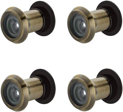 PRECISTO Brass Wide Angle Door Viewer