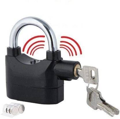 Shikshapatri Alarm Lock Universal Security Anti-Theft Padlock 110db Siren Motion Sensor Door & Window Door Window Alarm