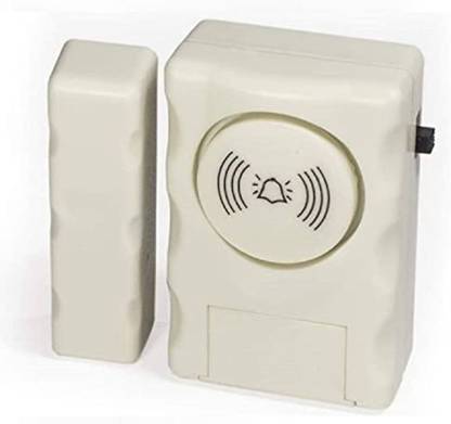 Mantrazstore Window Door Entry Alarm System - Magnetic Sensor and Loud Sound Siren Alarm Door & Window Door Window Alarm