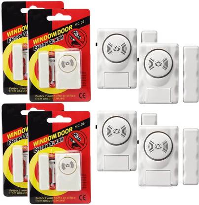 PSIONICS Wireless Door Window Open Alert Alarm Home Security System Door & Window Door Window Alarm