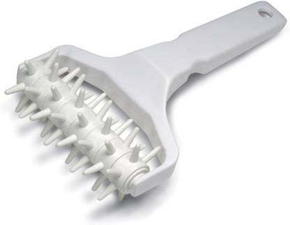 Jamboree Pizza Dough Docker, Pizza Roller with Spikes, Pizza Oven Accessories PP (Polypropylene) Continuous Dough Maker