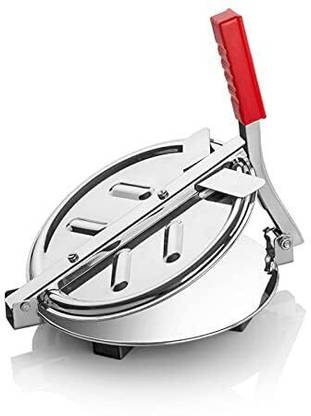 Anasis Cold Stainless Steel Puri Maker Press Machine for Home and Kitchen Manual Dough Press