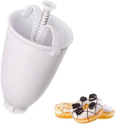 BURHANI ENTERPRISE Cold Donut Doughnut Maker Batter Dispenser Manual Dough Press