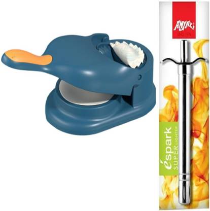 kreation Cold 2 in 1 maker Puri and gujiya maker... Manual Dough Press