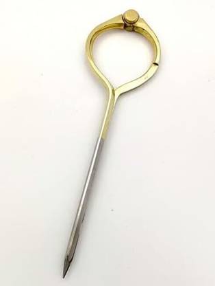 mdcreation 8" Vintage Navigation Straight Pattern Artist Drawing Brass Divider Drafting Kit