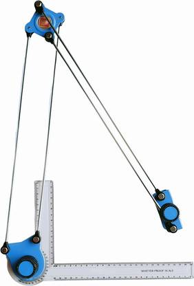 Uttam PREMIUM BLUE MINI DRAFTER Drafting Kit