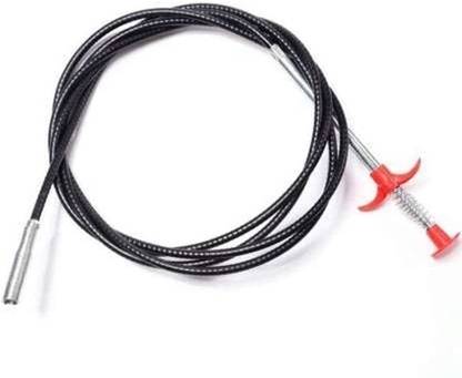 SnowShell Multi-Tooth Drain Snake - Efficiently Catches Hair and Food Blockages Crystal Drain Opener