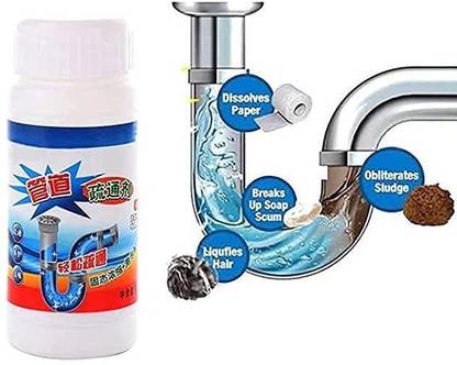 Hoaxer Pipe Dredging Agent Sewer Toilet,Kitchen Powder Drain Opener