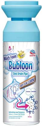 Earth Raku Hapi Bubloon Foaming Cleaner for sink drain Liquid Drain Opener