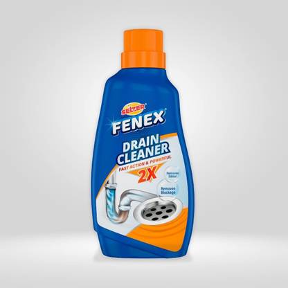 SELZER Drain Cleaner | 2x Fast Action & Powerful | Washbasin Liquid Drain Opener