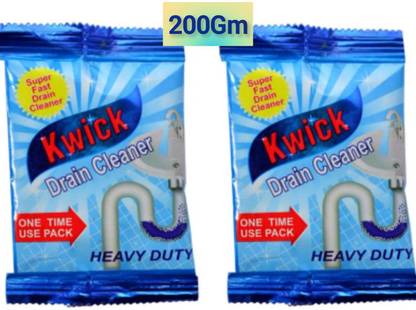 kwick Dranex Drain Cleaner, Removes Clogs & Blockages Powder Drain Opener
