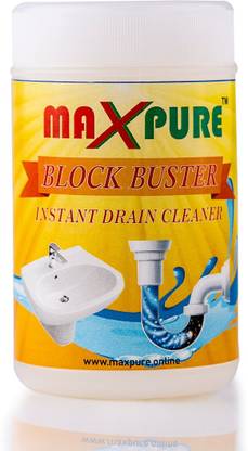 Maxpure Block Buster Drain Cleaner Powder Drain Opener