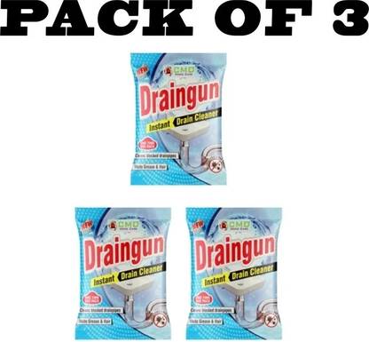 CMD Draingun instant DrainCleaner &Drainage Block Remover,Washbasin,Pipe,SinkCleaner Powder Drain Opener