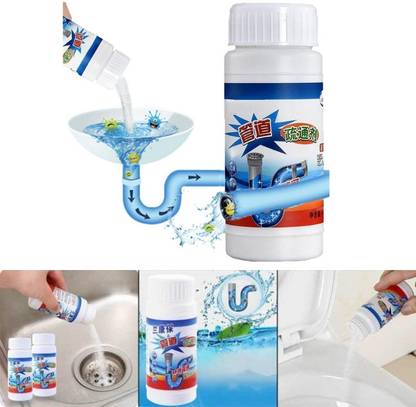 SarvamMart Clogged Toilet Solution with Pure Septic Tank Cleaner – Easy to Use Powder Drain Opener