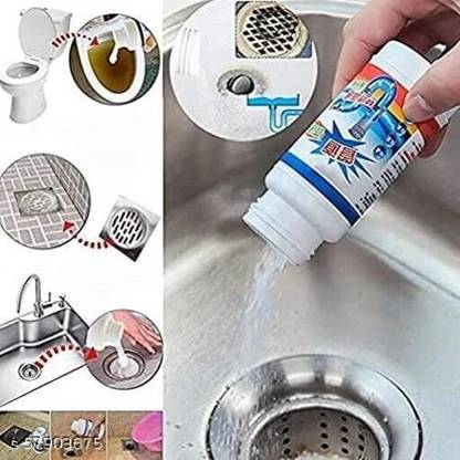 EDSTROM Dredging Agent Pipe Block Remover Instant Action/Drain Cleaner Powder Powder Drain Opener