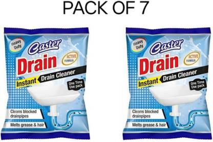 cezliar drainex instant Drain Opener (pack of 7) Drain Opener Powder (350 g, Pack of 7) Powder Drain Opener