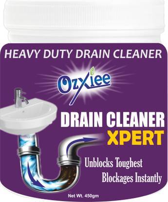 Ozxiee Drain Cleaner Powder Heavy Duty,Effective Sink Cleaner,Blockage Remove instantly Powder Drain Opener