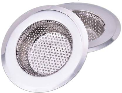 UNEK Stainless Steel Sink Drainer Basin Basket, Mesh Drain Filter for Kitchen Sinks Crystal Drain Opener