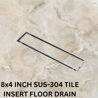 Tapsa Floor Stainless Steel Push Down Strainer