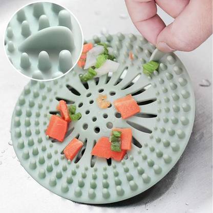 Cathiya sales Basin, Bathroom Sink, Kitchen Sink Plastic Push Down Strainer