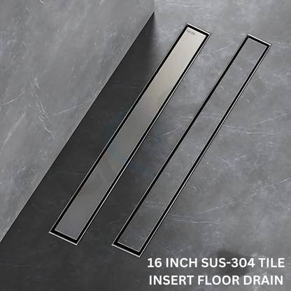 Tapsa Floor Stainless Steel Push Down Strainer