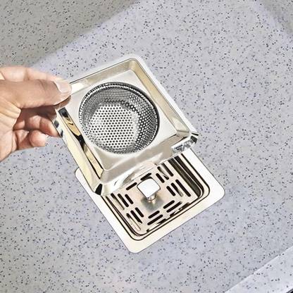 ArrayStyle Kitchen Sink Stainless Steel Pop-Up Strainer