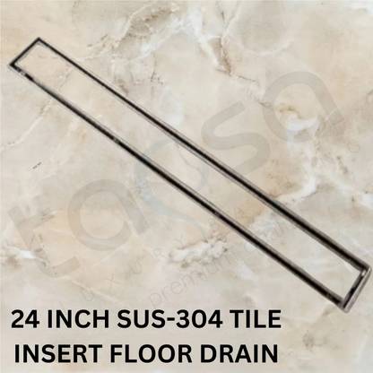 Tapsa Floor Stainless Steel Push Down Strainer