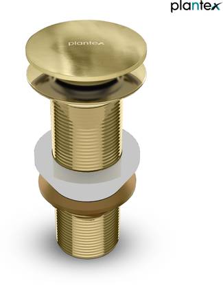 Plantex Basin, Bathroom Sink, Bathtub, Kitchen Sink Brass Pop-Up Strainer