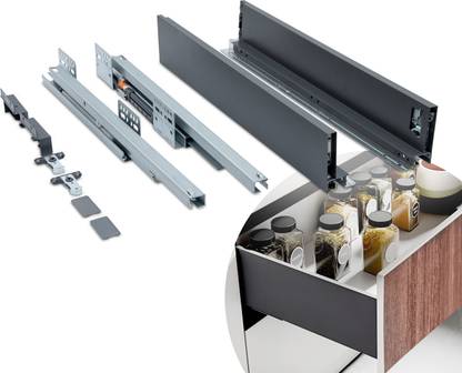 Plantex Side Mount Full Extension Drawer Slide
