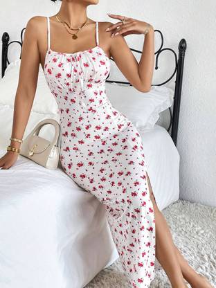 TANDUL Women Bodycon Multicolor Maxi/Full Length Dress