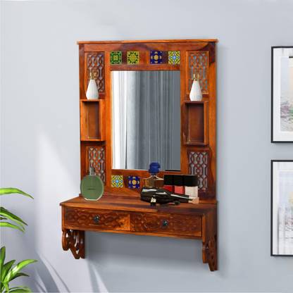 MR ARTS dressing table sheesham wood dressing table for home dressing table Solid Wood Dressing Table