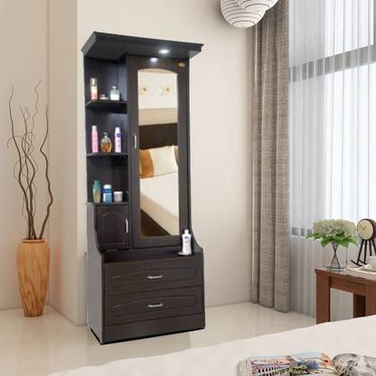 ELTOP Engineered Wood Dressing Table With Mirror And Storage Engineered Wood Dressing Table