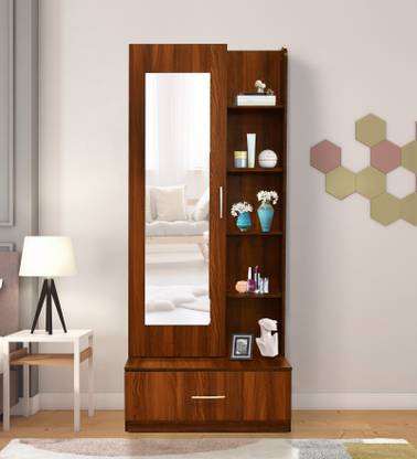 Outkraft Modern Wooden Vanity Table Engineered Wood Dressing Table